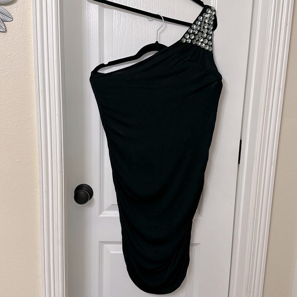 One shoulder dress size L